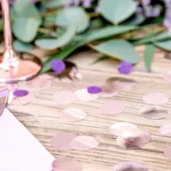 Konfetti Stora Prickar Roséguld