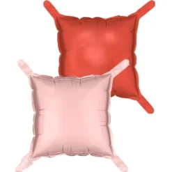 Kuddballonger Rosa/Röd 4-pack