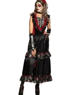 La Muerte Day of the Dead Klänning (Small (str. 36-38))