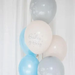 Latexballonger Baby Boy Mix 6-pack
