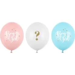 Latexballonger Boy or Girl 50-pack
