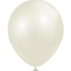 Latexballonger Elfenbensvit 30 cm (10-pack)