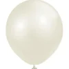 Latexballonger Elfenbensvit 45 cm (5-pack)