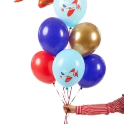 Latexballonger Flygplan 50-pack