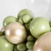 Latexballonger Gröna Olive Green