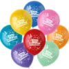Latexballonger Happy Birthday