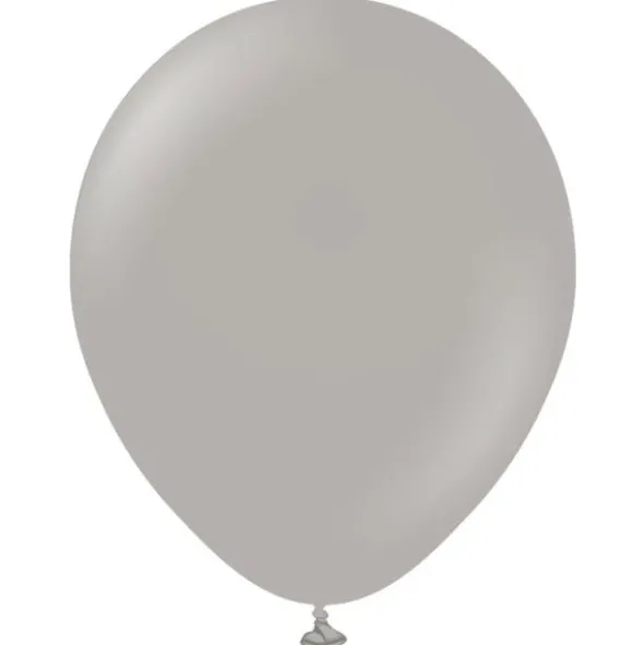 Latexballonger Kallgrå 30 cm (10-pack)