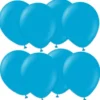Latexballonger Karibisk Blå 13 cm (25-pack)