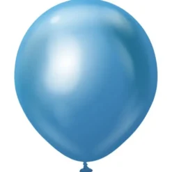 Latexballonger Kromblå 45 cm (5-pack)