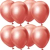 Latexballonger Kromröd 13 cm (25-pack)