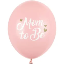 Latexballonger Mom to Be Rosa 50-pack