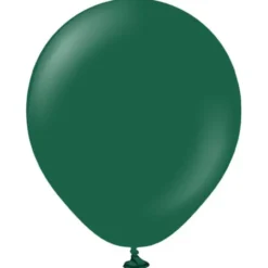Latexballonger Mörkgrön 45 cm (5-pack)