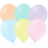 Latexballonger Pastell Mix 50-pack