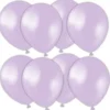 Latexballonger Pearl Lilac 13 cm 100-pack (100-pack)