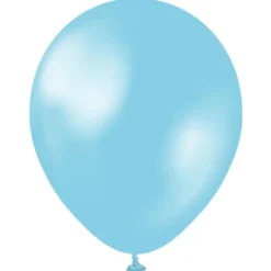 Latexballonger Pärlblå 30 cm (10-pack)