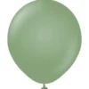 Latexballonger Retro Eukalyptus 45 cm (5-pack)