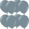 Latexballonger Retro Jeansblå 13 cm (25-pack)