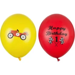 Latexballonger 1 År Racingbil