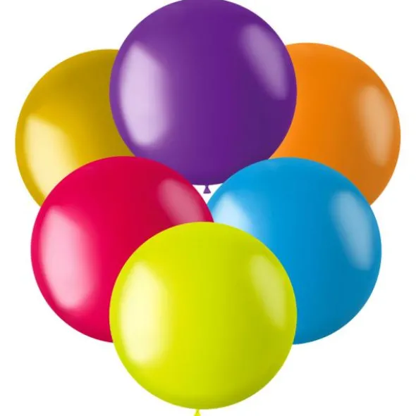 Latexballonger Stora Metallic