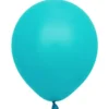 Latexballonger Turkos 45 cm (5-pack)