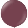 Latexballonger Vinröd 60 cm 2-pack