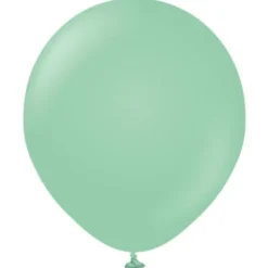 Latexballong Mintgrön 45 cm (5-pack)