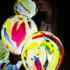 LED Ballonger Marmor