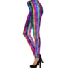 Leggings Metallic Rainbow