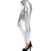 Leggings Silver Metallic