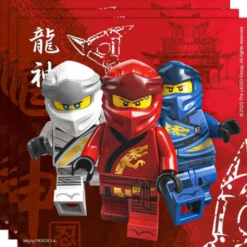 Lego Ninjago Röda Servetter