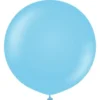 Ljusblå Gigantiska Latexballonger Baby Blue 2-pack