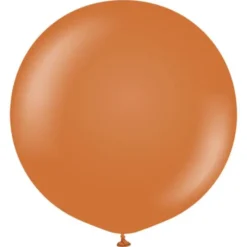 Ljusbruna Gigantiska Latexballonger Caramel Brown 2-pack