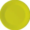 Ljusgröna Papptallrikar Solid Color