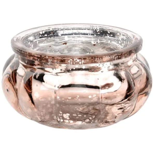 Ljushållare Glas Roséguld