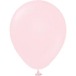 Ljusrosa Miniballonger (25-pack)