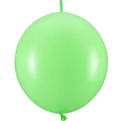 Länkande Ballonger Intensiv Grön Pastell 20-pack