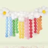 Länkande Ballonger Limegul Pastell 20-pack