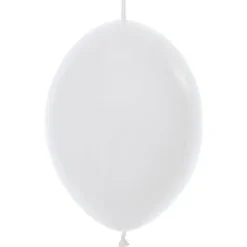 Länkande Latexballonger Vit 25-pack (25-pack)