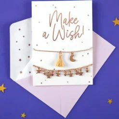 Make a Wish Kort med Armband