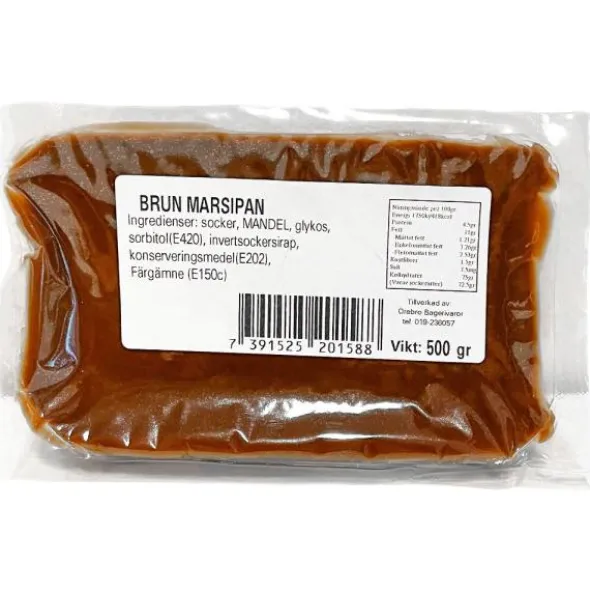 Marsipan Brun 500 gram