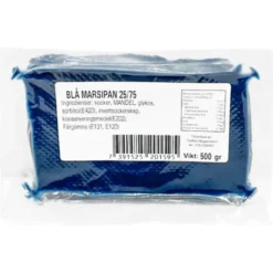 Marsipan Mörkblå 500 gram