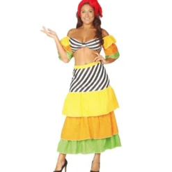 Maskeraddräkt Latinsk Dansare (S)