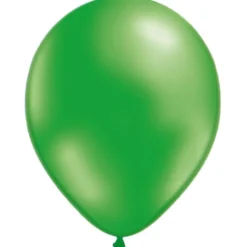 Metallic Ballonger Gröna (10-pack)