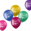 Metallic Ballonger Happy 40th
