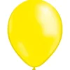 Metallic Ballonger Ljusgula (10-pack)
