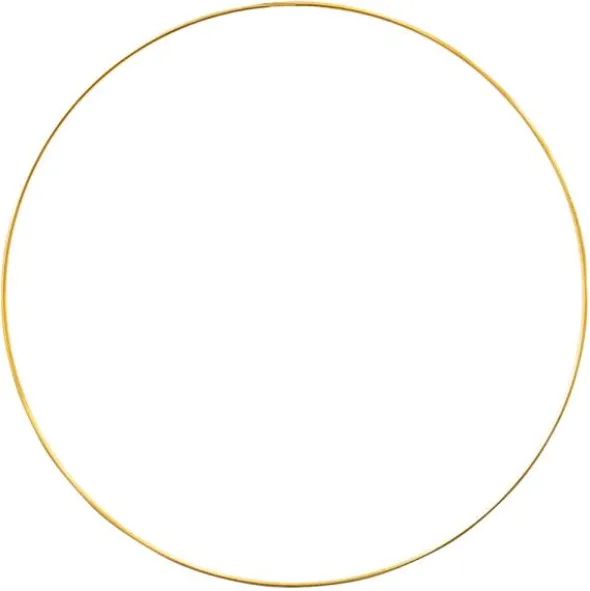 Metallring Guld 35 cm