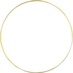Metallring Guld 25 cm