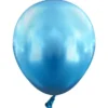Miniballonger Chrome Blå 100-pack
