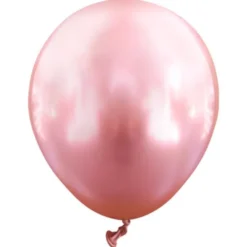 Miniballonger Chrome Rosa 100-pack