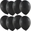 Miniballonger Metallic Svart